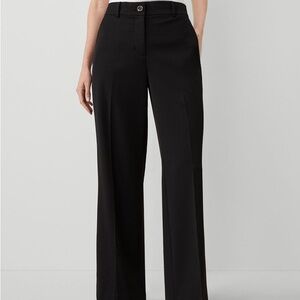 Ann Taylor The Perfect Wide Leg Pants - Curvy